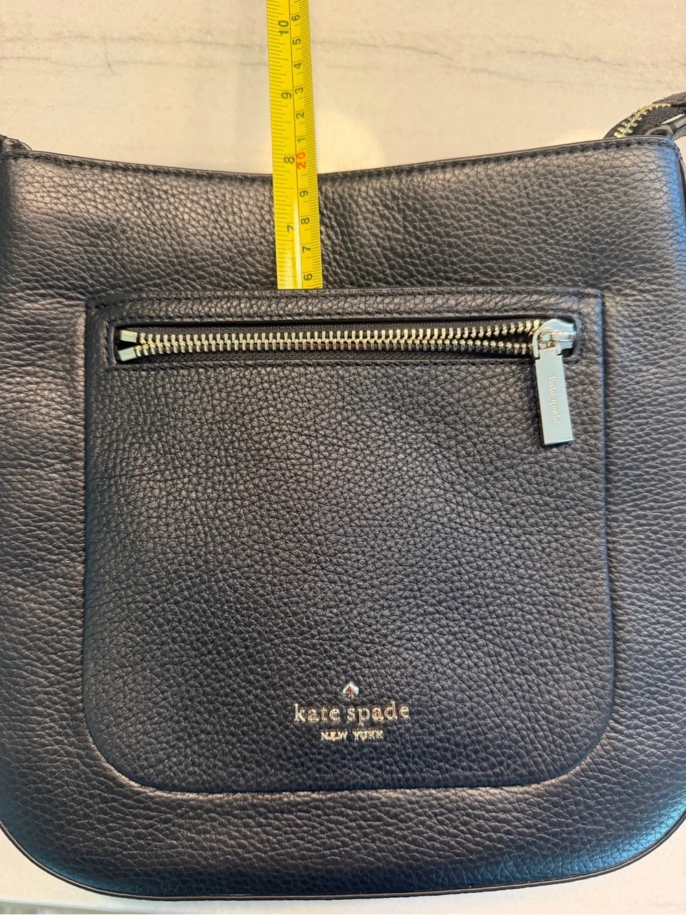 Kate Spade Black Pebbled Leather Crossbody bag